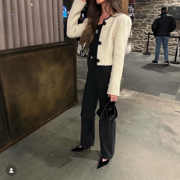 Isabel Marant Gradilia Wool Blend Bouclé Tweed Jacket - Picture 8 of 8